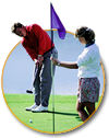 Golfing